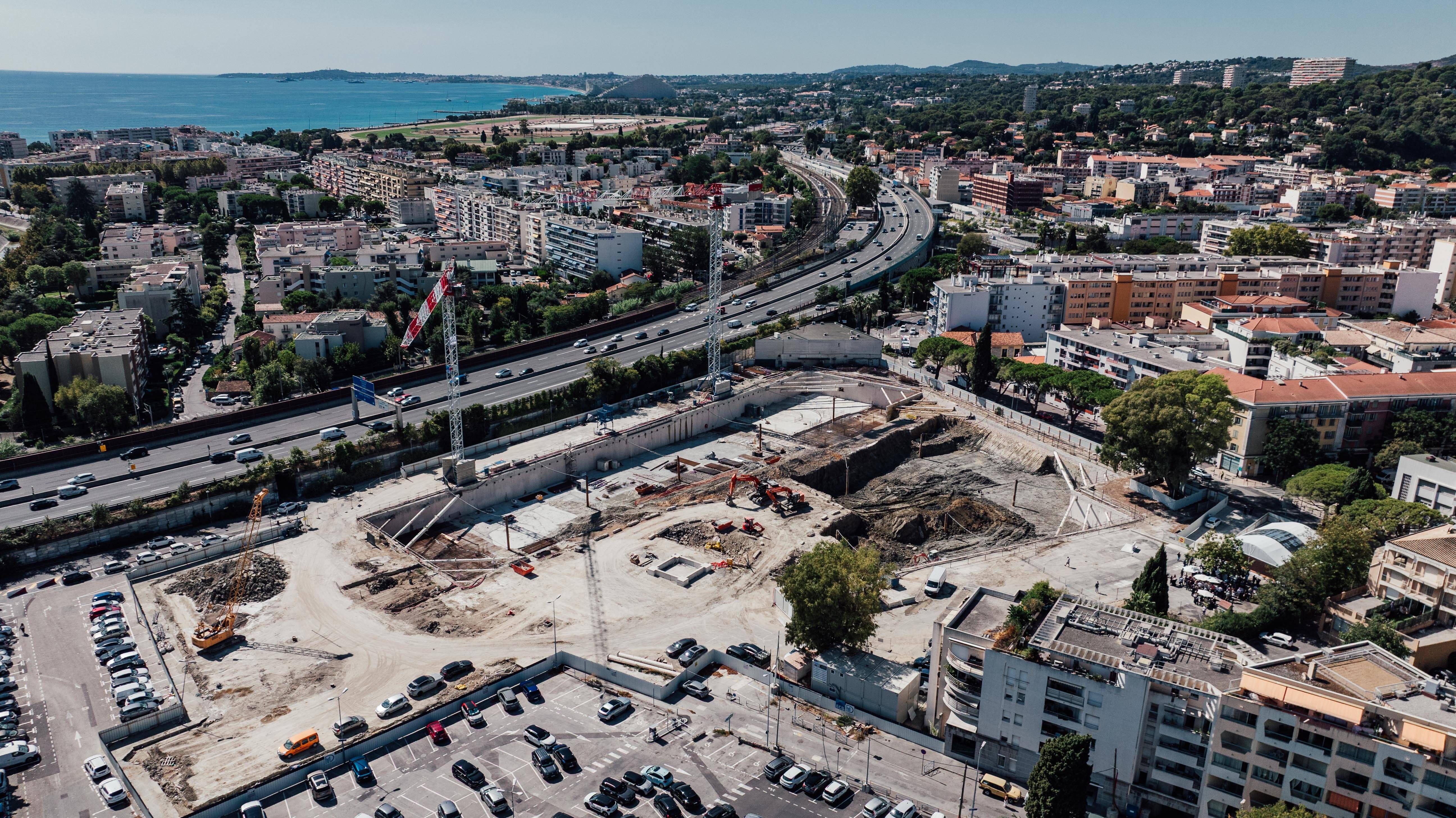 Photo du site actuel 